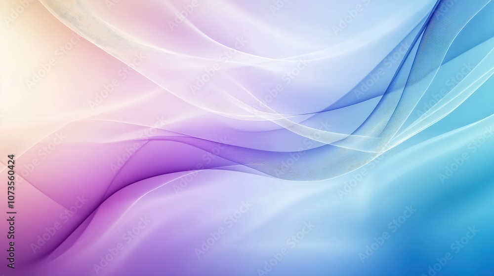 Abstract blue and purple waves gradient background Abstract blue and purple waves gradient background