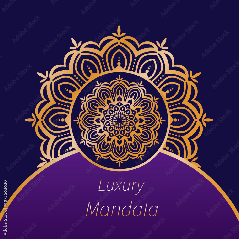 Creative And Luxurious Mandala Design Template Creative And Luxurious Mandala Design Template