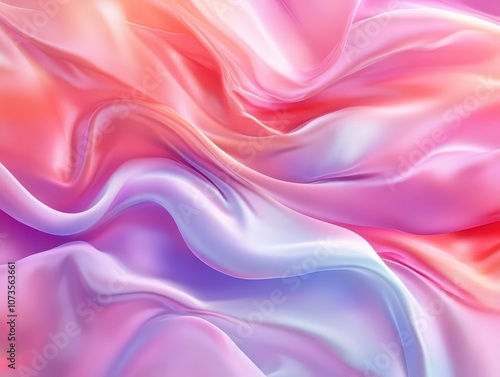 elegant smooth silk background with a flowing artistic pastel color pattern, creating a soft, dreamy atmosphere perfect for elegant designs or backgrounds