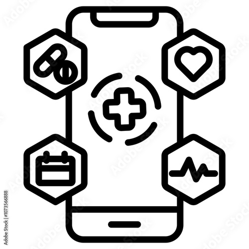 Patient Portal Outline Icon