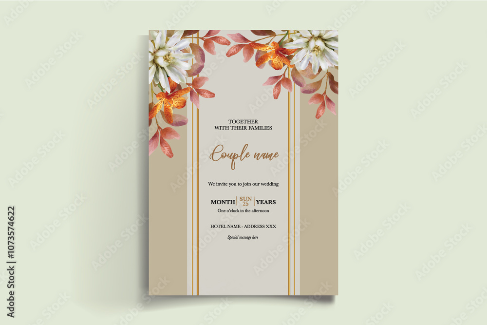 BRIDAL SHOWER FLORAL INVITATION TEMPLATE BRIDAL SHOWER FLORAL INVITATION TEMPLATE