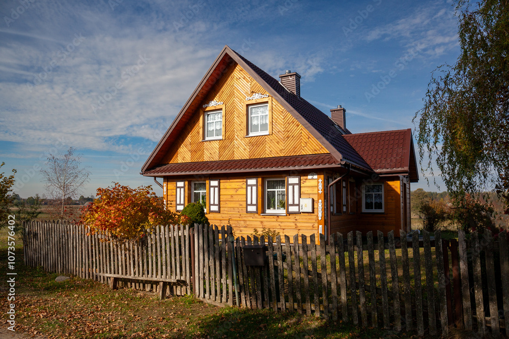 Traditional house in the village of Soce, Podlaskie Voivodeship, Poland Traditional house in the village of Soce, Podlaskie Voivodeship, Poland