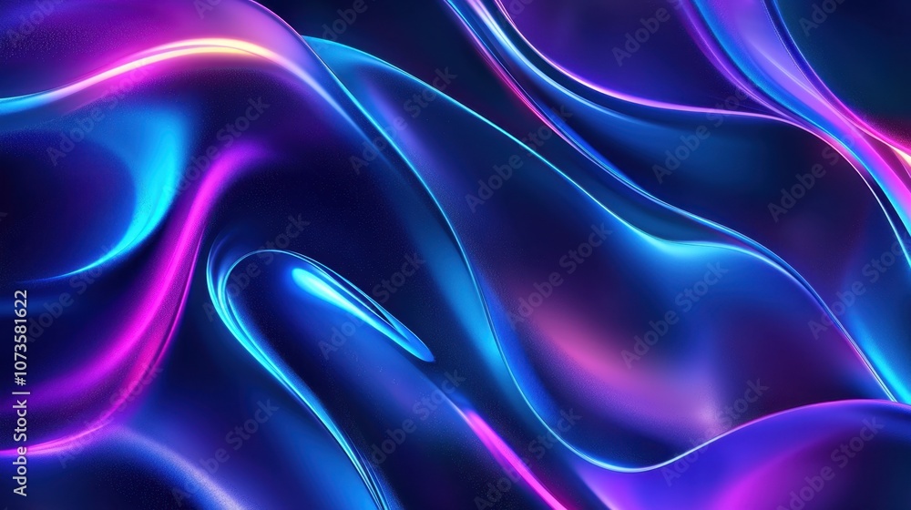 Neon color abstract waves background. Futuristic blue, pink, purple curve lines backdrop. Luxury colorful swirl pattern. Elegant modern design element Neon color abstract waves background. Futuristic blue, pink, purple curve lines backdrop. Luxury colorful swirl pattern. Elegant modern design element