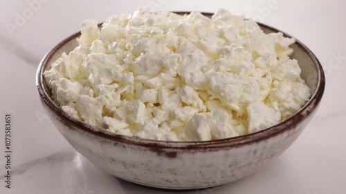 Wallpaper Mural side view of  cottage cheese bowl food dairy Torontodigital.ca