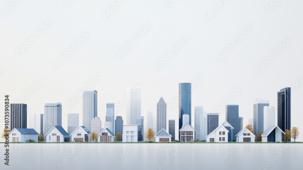 Obraz premium city background