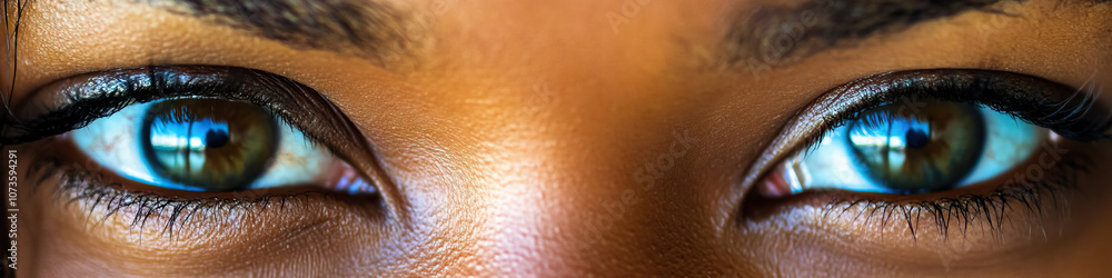 Flinching Eyes: A person's eyes darting around rapidly, trying to avoid a looming fear. Flinching Eyes: A person's eyes darting around rapidly, trying to avoid a looming fear.