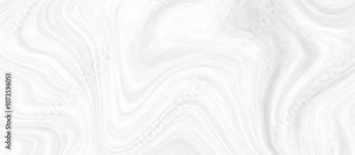 White and grey liquid marble pattern texture natural background.  Liquify Swirl white and gray color art. Beautiful drawing with the divorces and wavy lines in gray tones. 