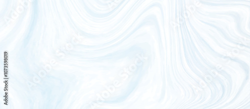 White and blue liquid marble pattern texture natural background.  Liquify Swirl white and blue color art. Beautiful drawing with the divorces and wavy lines in gray tones. 