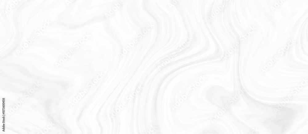 Obraz premium White and grey liquid marble pattern texture natural background. Liquify Swirl white and gray color art. Beautiful drawing with the divorces and wavy lines in gray tones. 