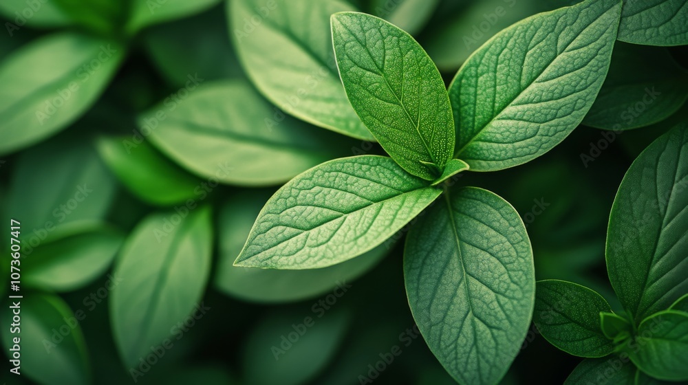Lush Green Foliage Background Lush Green Foliage Background