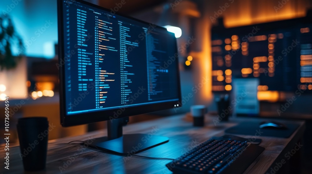 Modern Coding Workspace Modern Coding Workspace