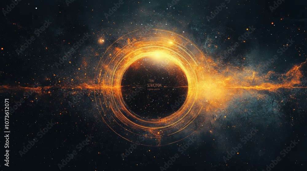 Obraz premium Mysterious Cosmic Vortex