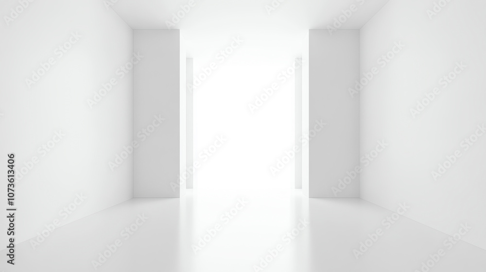 Clean white vignette, soft edges, isolated on white background Clean white vignette, soft edges, isolated on white background
