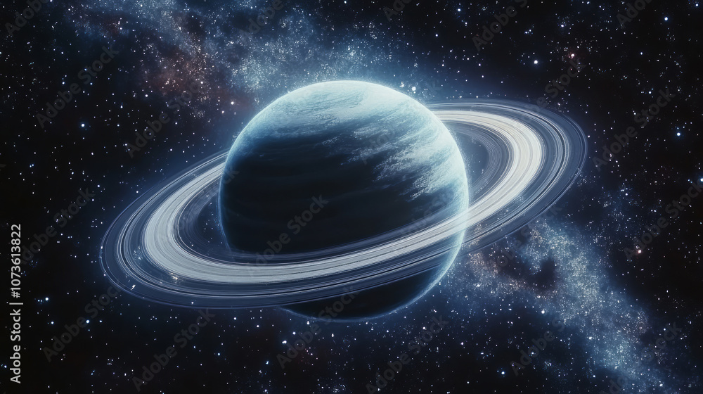 Obraz premium Abstract background of outer space planets