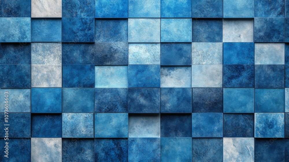 Blue Tile Pattern Blue Tile Pattern
