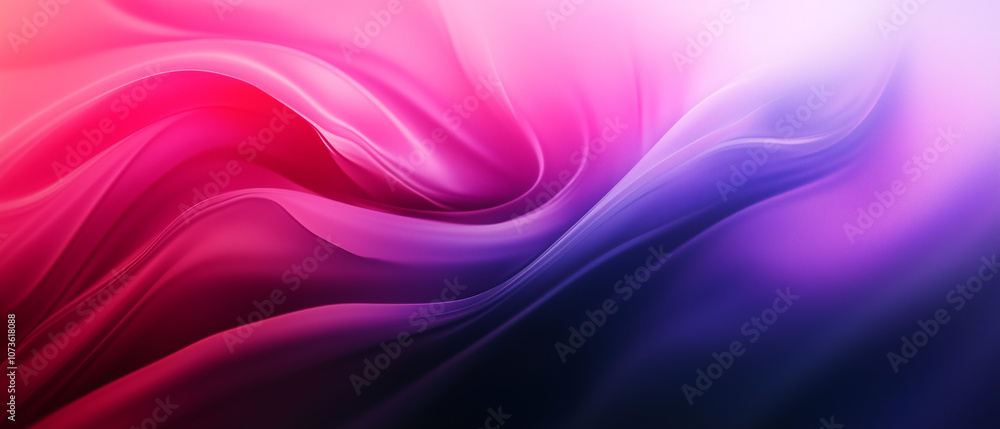 Purple and violet abstract background with waves and neon glow, blurry light lines, gradient background Purple and violet abstract background with waves and neon glow, blurry light lines, gradient background