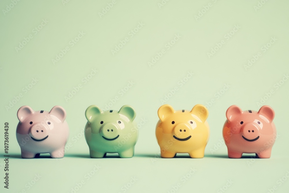 multiple colour of piggy bank multiple colour of piggy bank