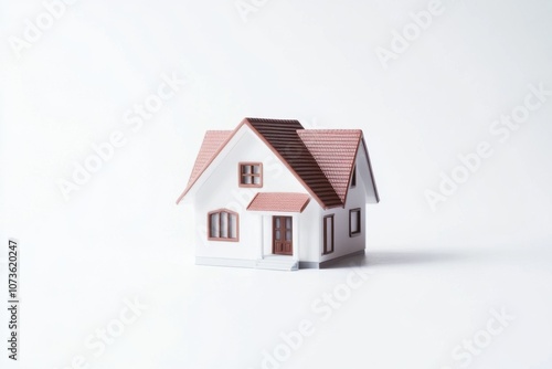 Wallpaper Mural house concept with white background Torontodigital.ca