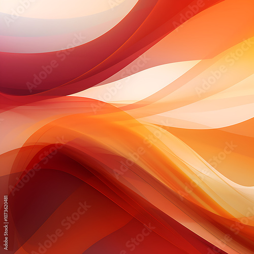 Yellow and red gradient lines abstract background