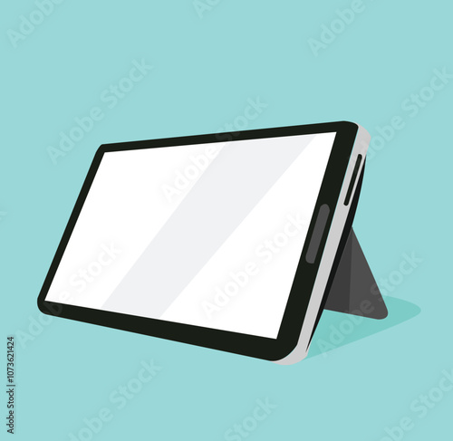 tablet computer.Tablet illustration vector 
