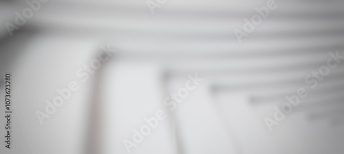 Abstract White Blurred Background Minimalist Design Modern Wall Texture