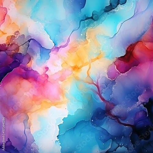 abstract background with clouds
