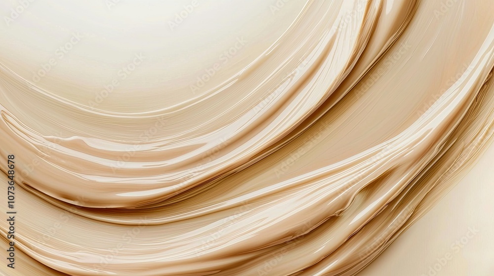 Smooth beige abstract texture with flowing lines, perfect for backgrounds. Smooth beige abstract texture with flowing lines, perfect for backgrounds.