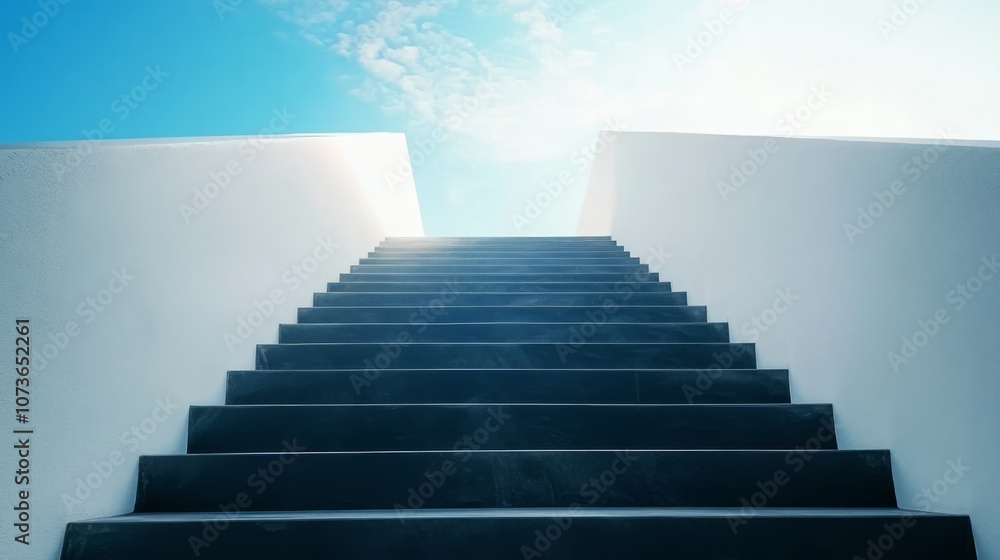 Minimalist bare concrete indoor stairs Minimalist bare concrete indoor stairs