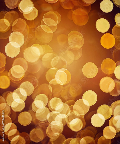 Colorful bokeh soft lighting blurred background