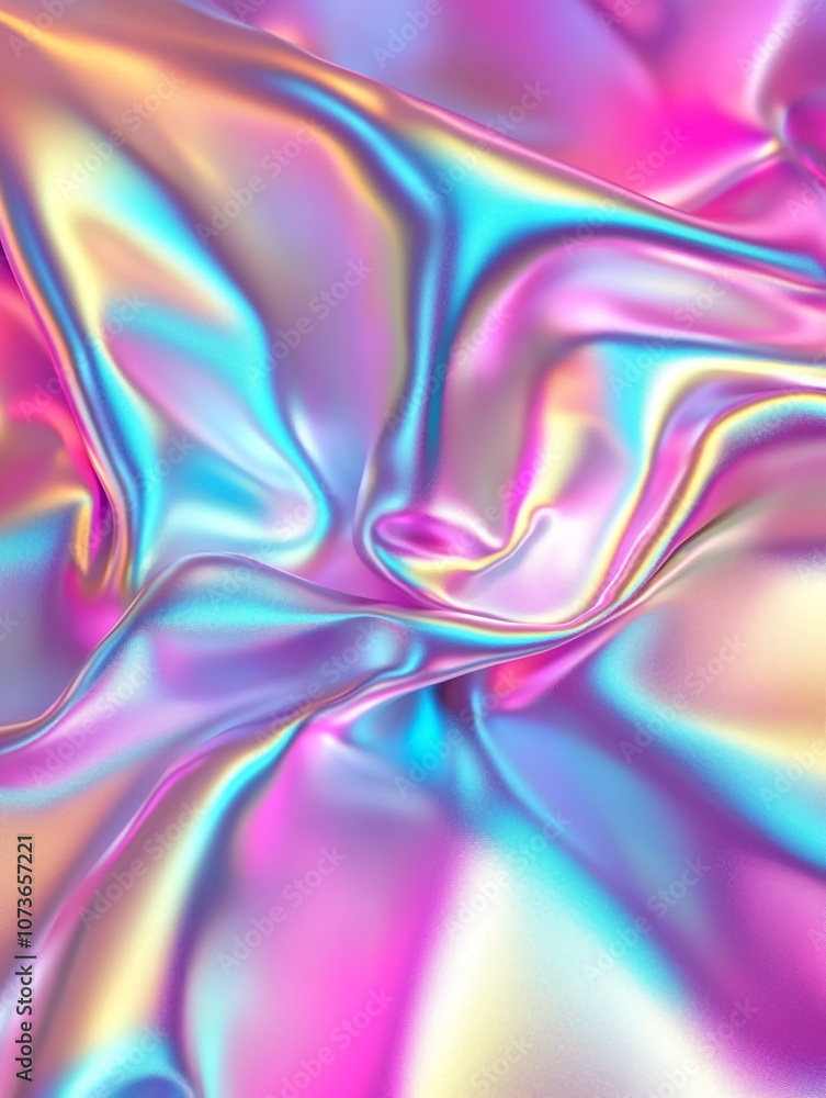 abstract iridescent wave shape background. abstract iridescent wave shape background.