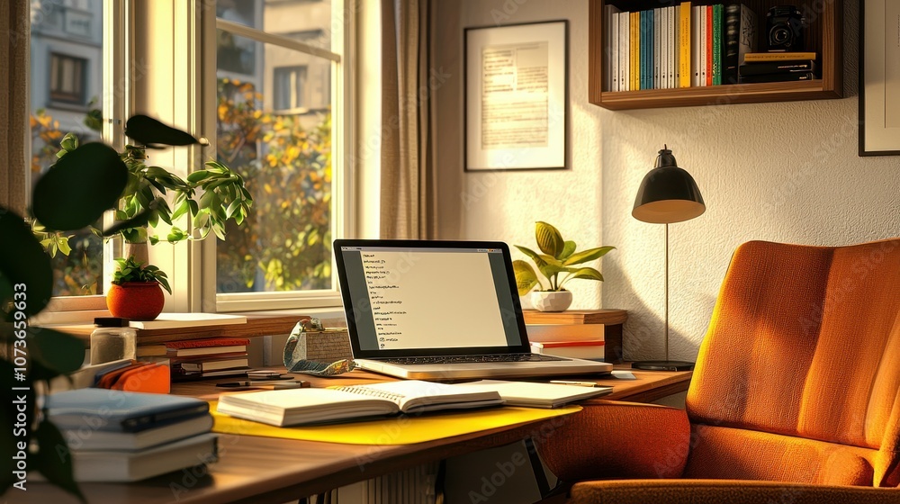 custom made wallpaper toronto digitalCreate a cozy creative corner in your office with an open notebook and coffee