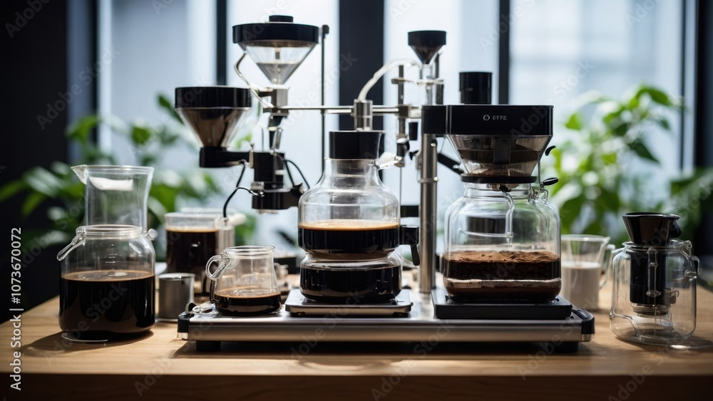 Brewed to Perfection: A Modern Coffee Setup Brewed to Perfection: A Modern Coffee Setup