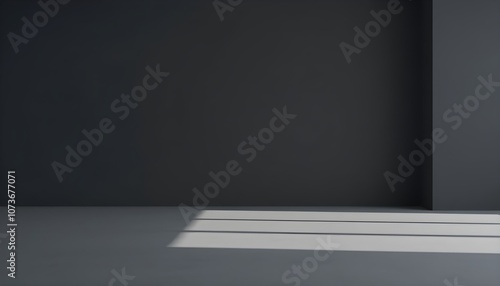 Wallpaper Mural Minimalist Interior Design with Light Streaks Torontodigital.ca