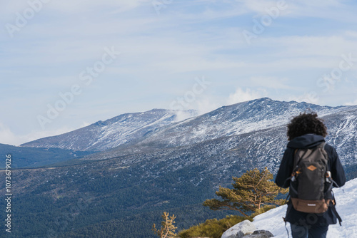 De camino a la Laguna Grande (Puerto de Cotos, Sierra de Guadarrama) photo