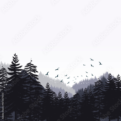 Landscape illustration
