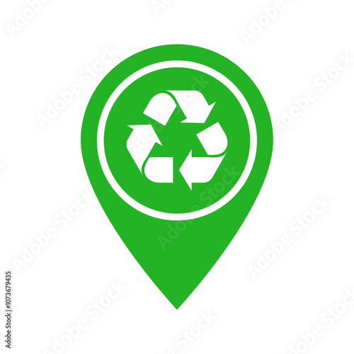 Recycle location icon