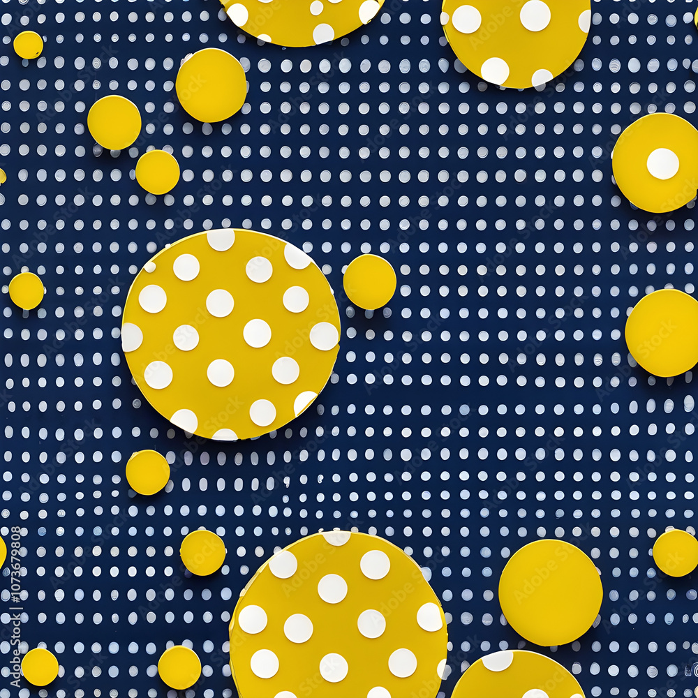 Light blue polka dot pattern on black background. Detail of neatly arranged blue dots in 8K. Light blue polka dot pattern on black background. Detail of neatly arranged blue dots in 8K.