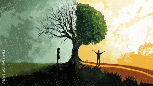 Two Sides of Life