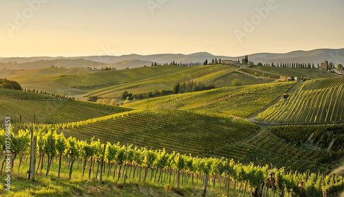 The Golden Hills of Le Marche and Vineyards
