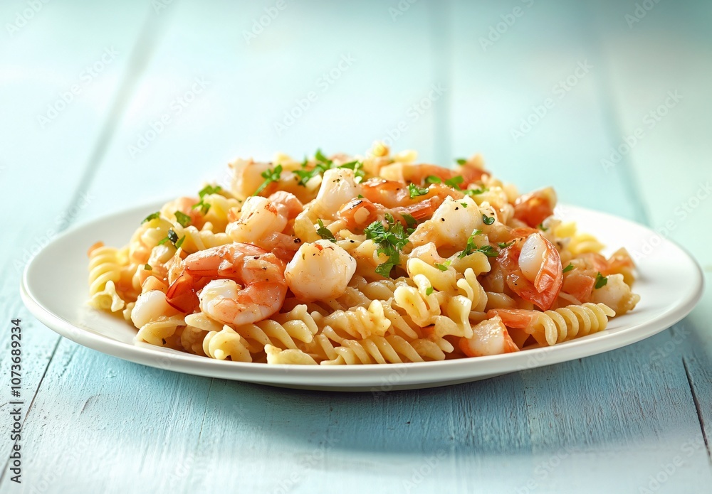 Delicious Shrimp and Scallop Pasta Dish Delicious Shrimp and Scallop Pasta Dish