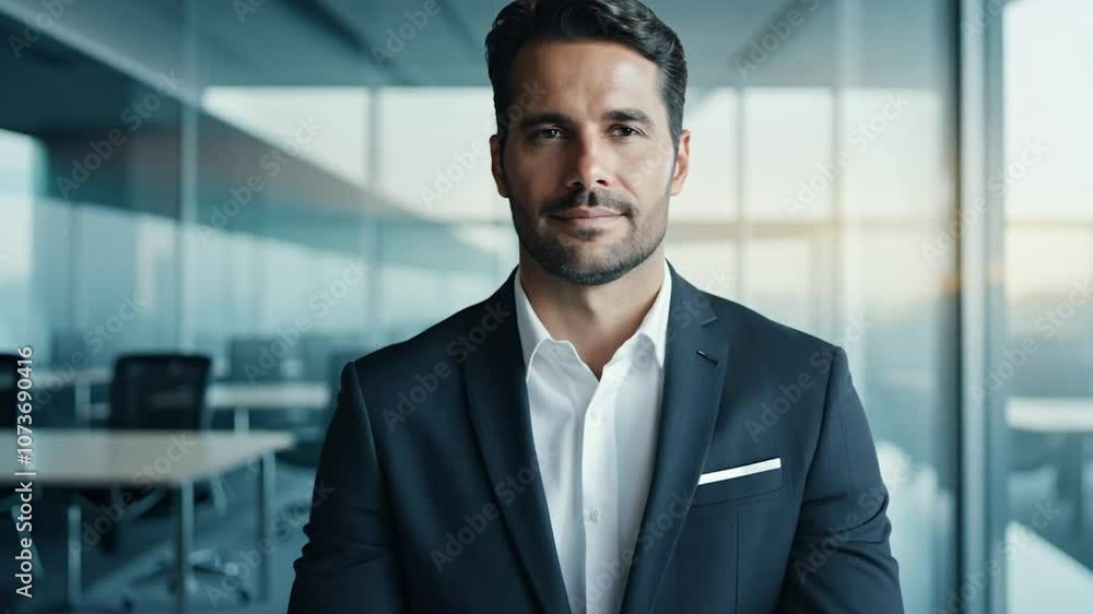 Businessman posing in an office environment, showing different facial expressions. Ideal for corporate, business and emotion-related projects Businessman posing in an office environment, showing different facial expressions. Ideal for corporate, business and emotion-related projects