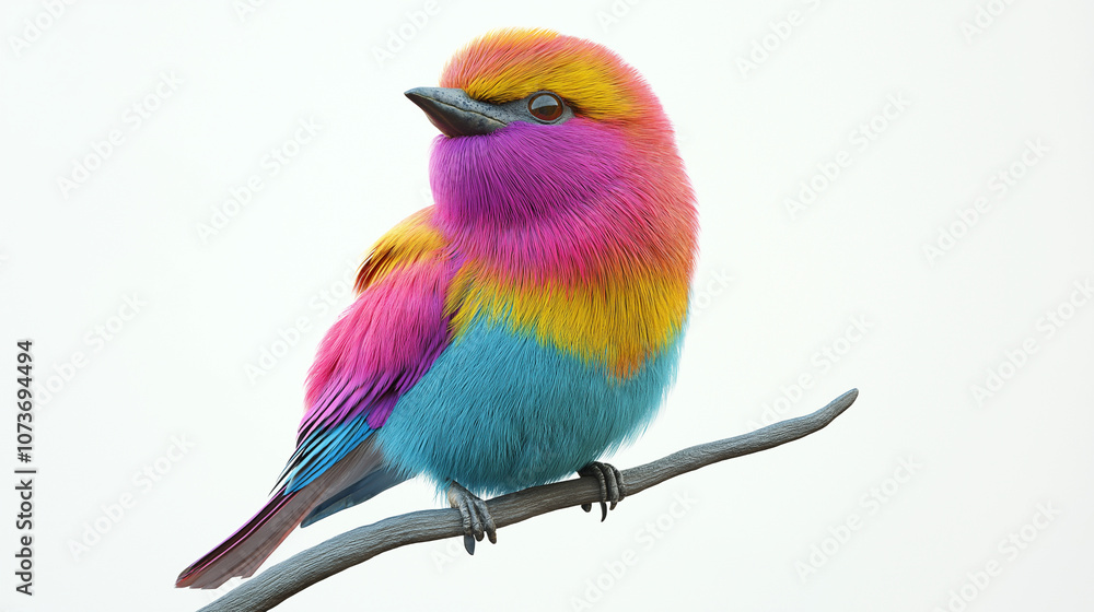 Obraz premium blue and yellow parrot