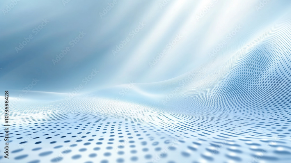 Gentle blue waves of light dance across a textured surface, abstract background Gentle blue waves of light dance across a textured surface, abstract background