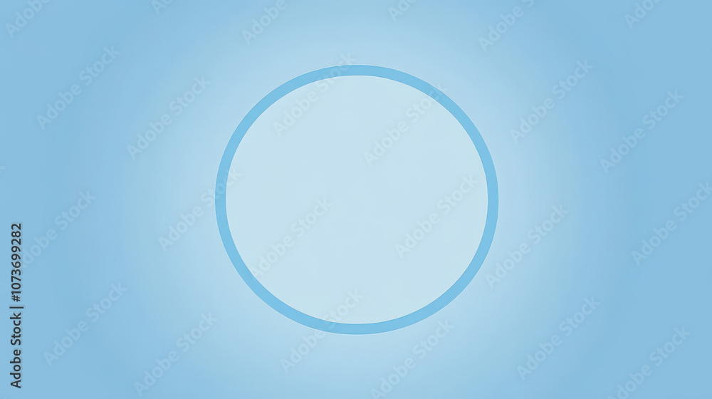 A minimalist blue circular border on a light blue gradient background, ideal for clean, modern designs. A minimalist blue circular border on a light blue gradient background, ideal for clean, modern designs.