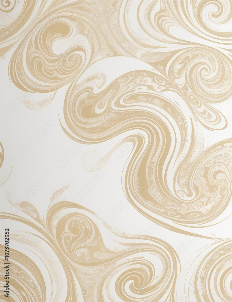 abstract background with circles - abstract golden pattern with swirls background - Generative AI abstract background with circles - abstract golden pattern with swirls background - Generative AI