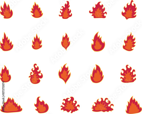 Fire Icon Set