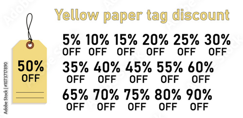 Discover amazing discounts ranging from 5 to an impressive 90 off, all clearly marked with yellow tags