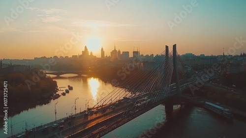 The construction of a futuristic suspension bridge using high-tech holographic design tools --ar 16:9 --personalize jaydbm9 --v 6.1 Job ID: ec516f95-eb1d-4755-872e-79c3b99722b3