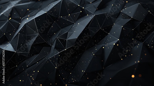 Abstract Dark Background, Geometric Shapes Black and White

 photo