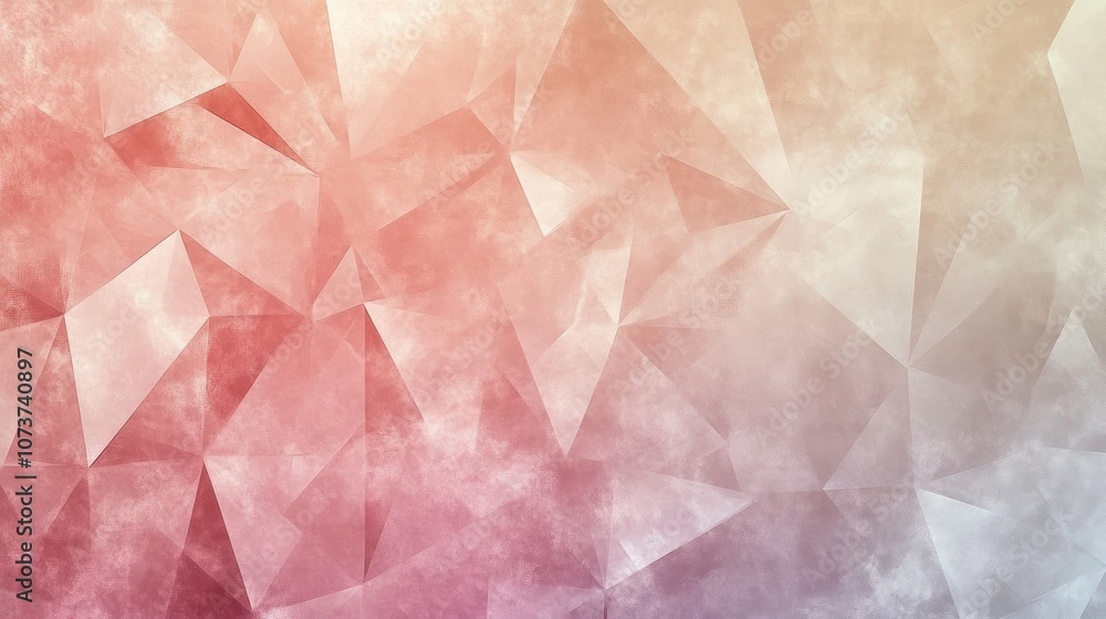 Fototapeta premium Low Polygonal Triangle Pattern Background